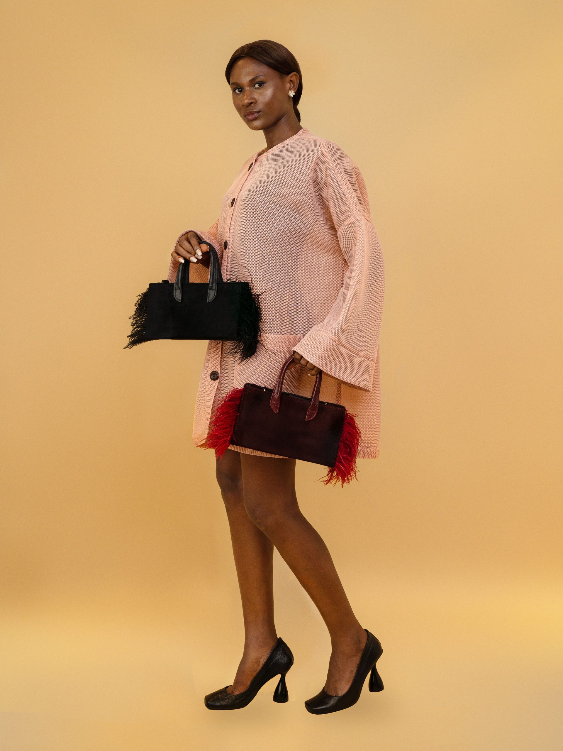 Feathered Tote Feathered Tote