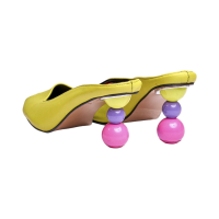 Footwears Ann-Ita Peeptoe Mules