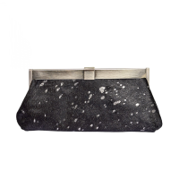 Midnight Speckle Clutch