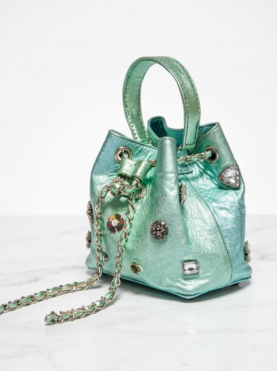 Embellished Bucket Bag Embellished Bucket Bag