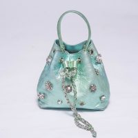 Embellished Bucket Bag