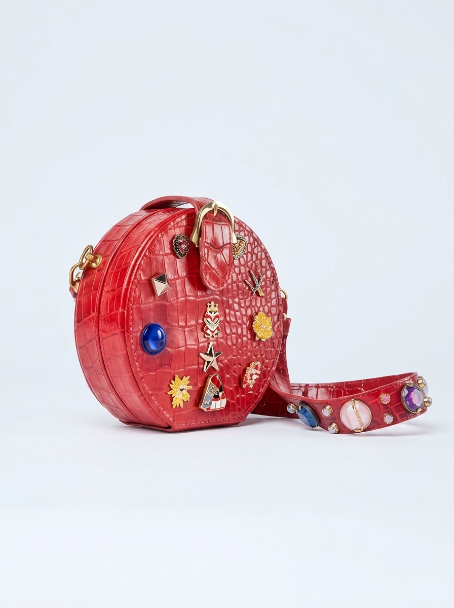 Embellished Circle Bag Embellished Circle Bag