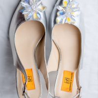 Footwears rita crystal slingback n155k $200