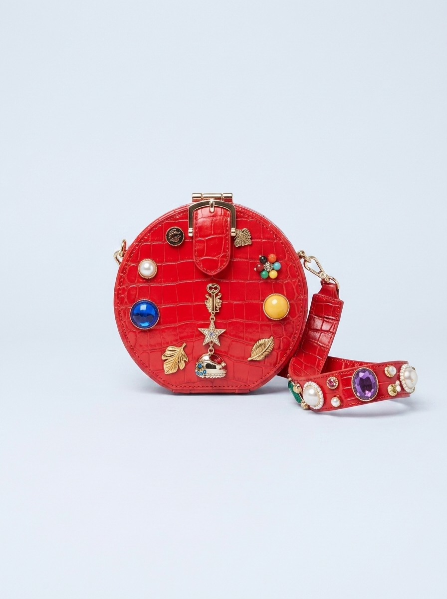 Embellished Circle Bag Embellished Circle Bag