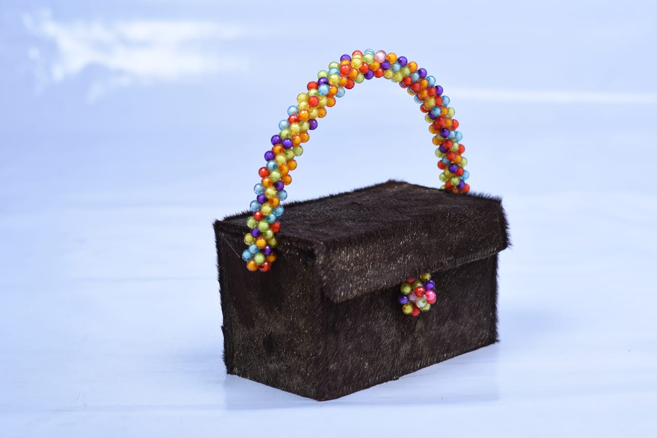 Beaded Dahomey Box Beaded Dahomey Box